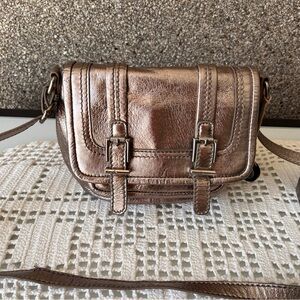 The Sak silver metallic Crossbody purse